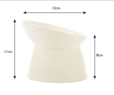 Scruffs Icon Raised Feeder Cat Bowl - 12cm